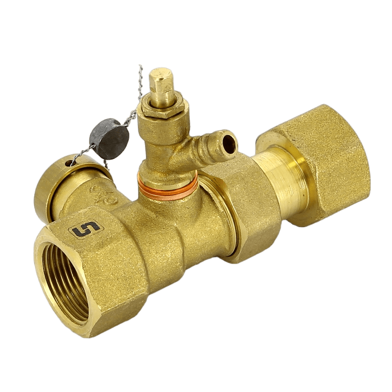 Вентиль отсечной ВВ 3/4 пломбируемый для расширительных баков UNI-FITT