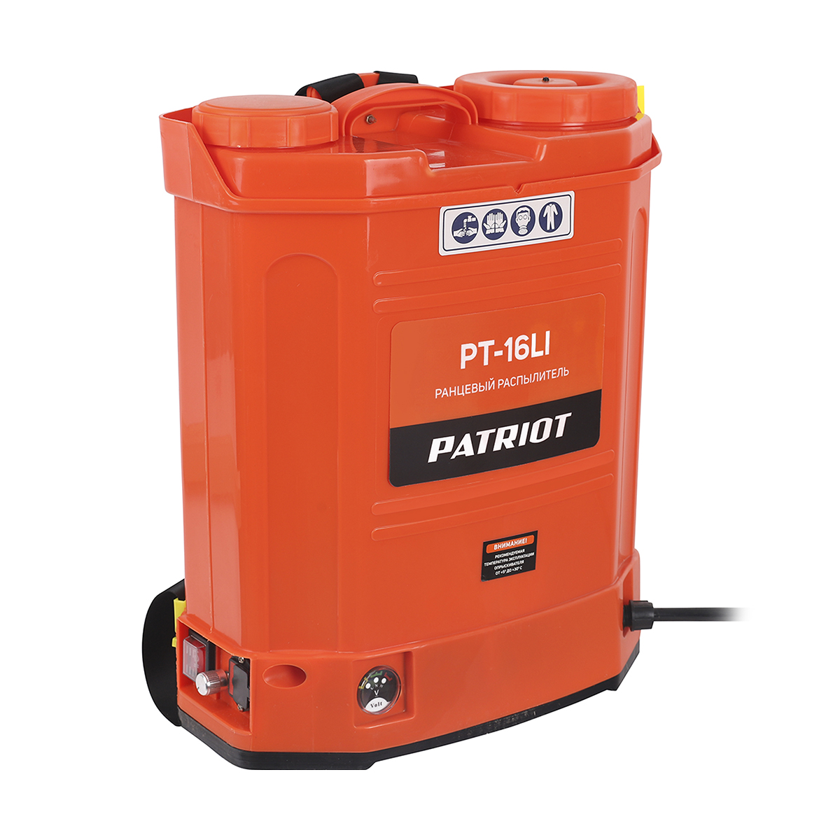 Опрыскиватель аккум. ранцевый pt-16li 16 л (1) "patriot" 755302520