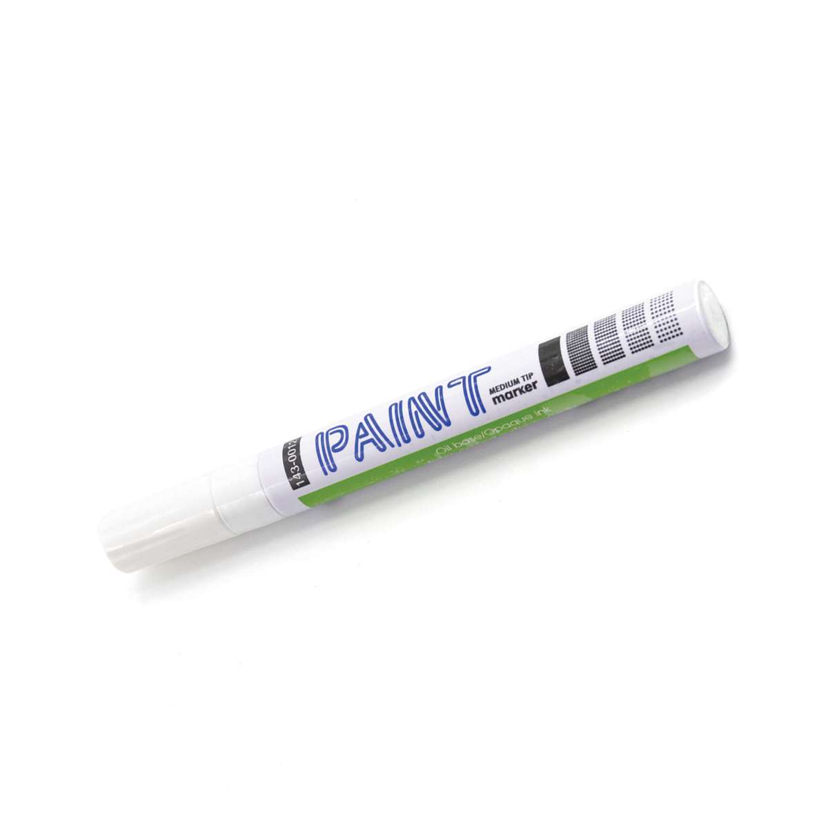 Маркер строительный (краска шарик) белый  для сварщиков (12/288)  143-0012