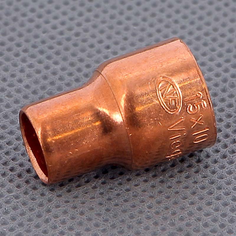 Муфта переходная двухраструбная 15 х 12 мм VIEGA пайка медная