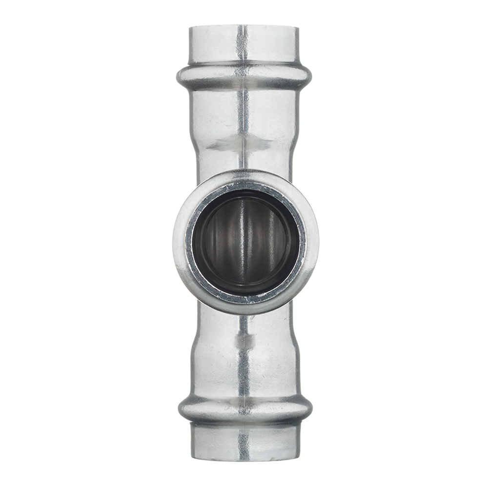 Тройник пресс 18 х 18 х 18 мм нержавеющая сталь VALTEC