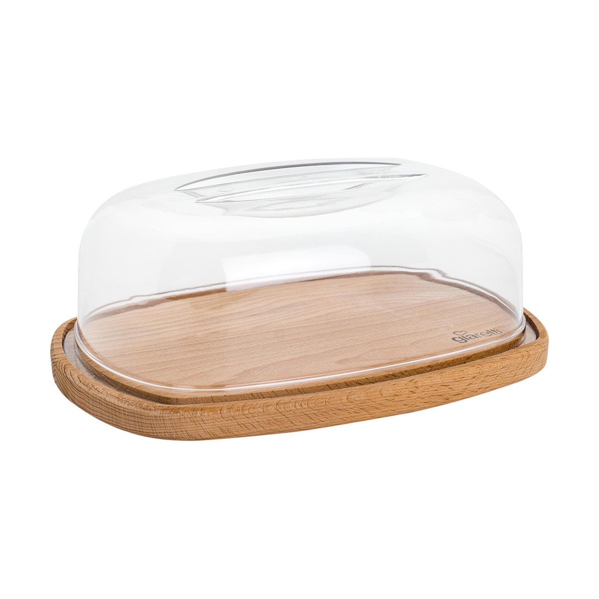 Контейнер для продуктов "natura" с крышкой 270*180*100 мм дерев. (бук) (1/6) "giaretti"  gr1048нат