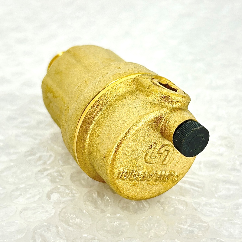 Воздухоотводчик автоматический 3/8" с прокладкой UNI-FITT латунь