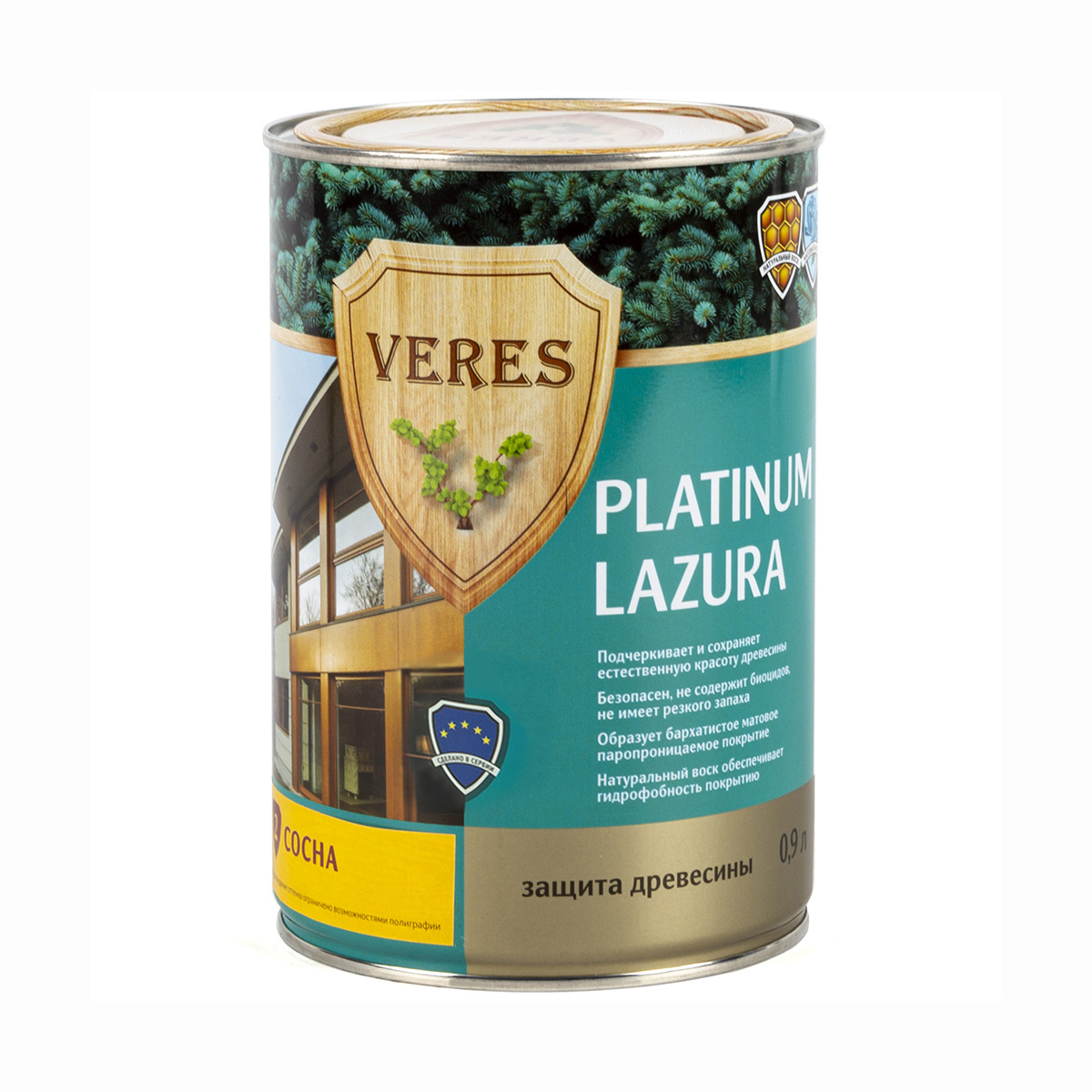 Верес платинум № 2 сосна  0,9 л (1/6) "veres"