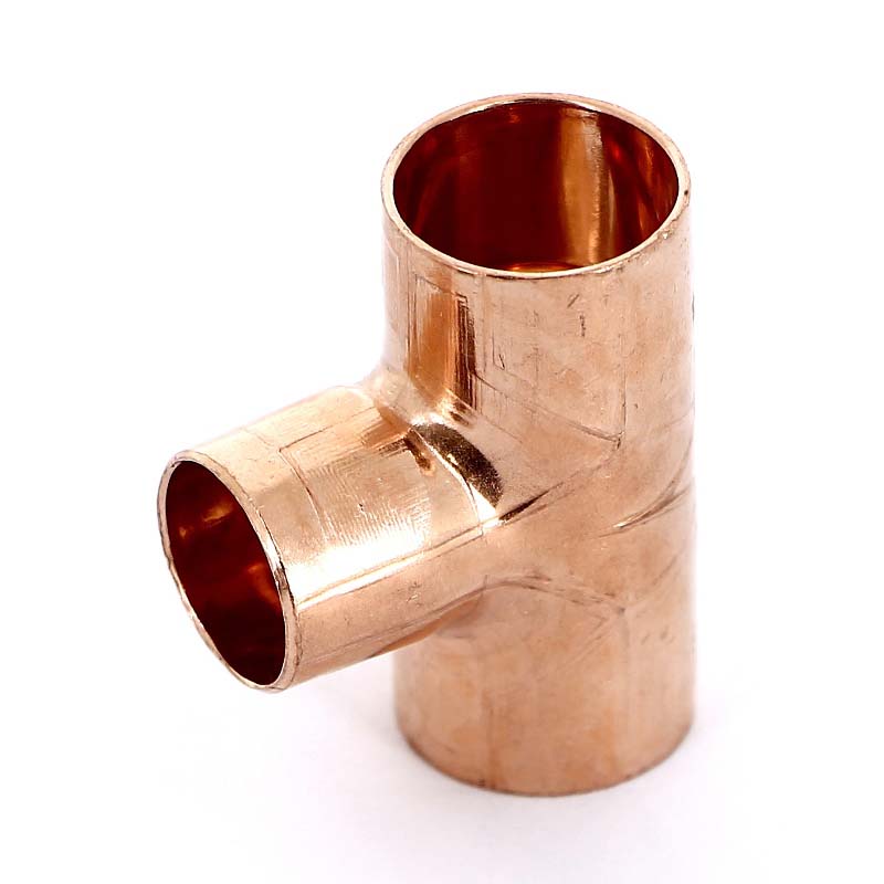 Тройник переходной под пайку 18 х 15 х 18 мм VIEGA медный