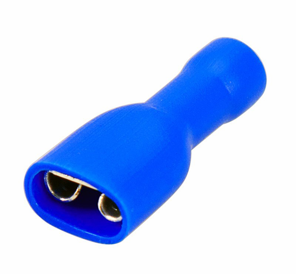 Клеммы плоские изолир. "гнездо" рппи-м 2.5-(6.3) 6,6 мм упак. 10 шт. (1/10) "rexant" 06-0395-a