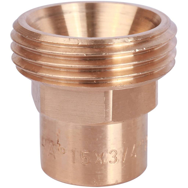 Американка (сгон) 15x3/4" НР самоуплотняющаяся под пайку бронзовая SANHA 143411534