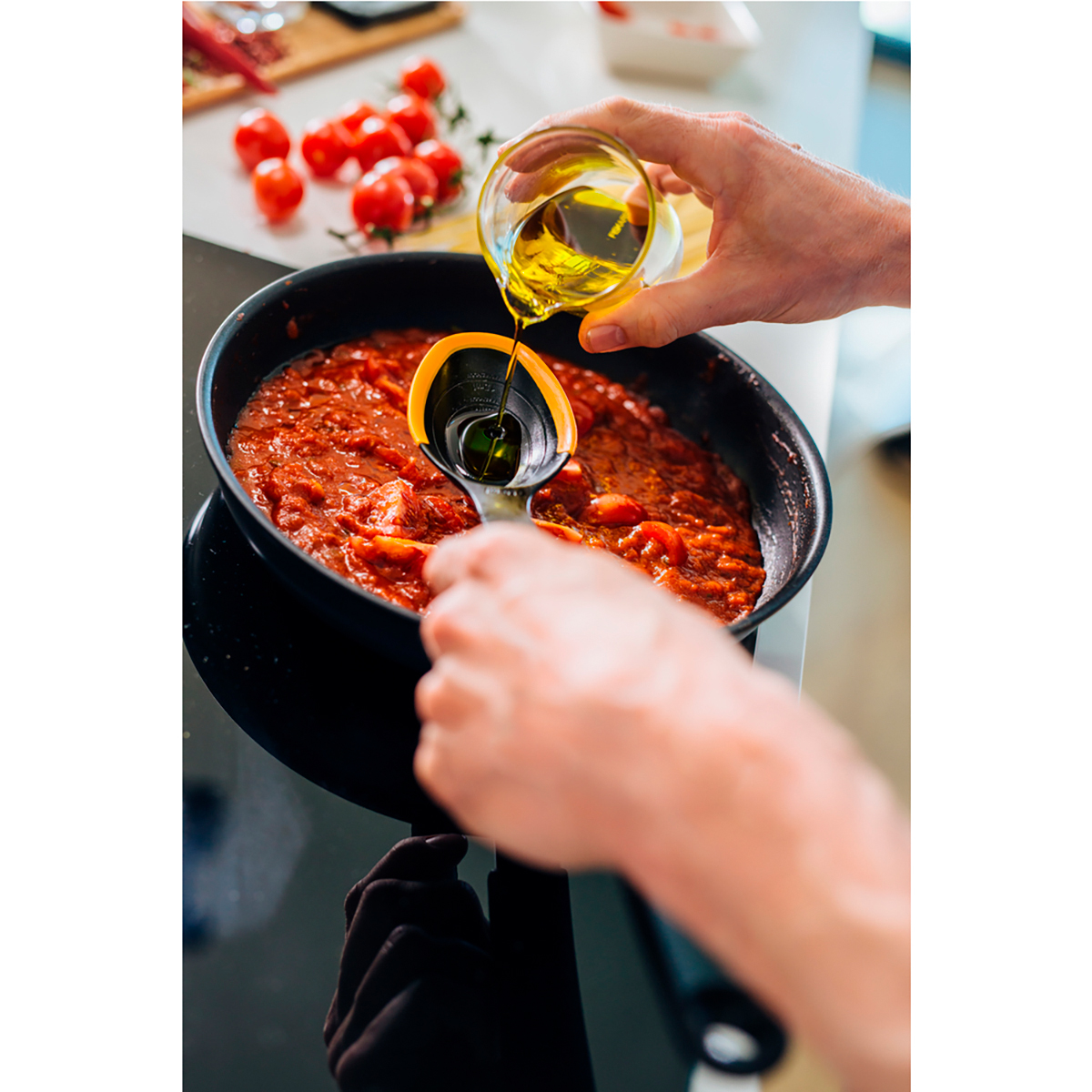 Ложка с силикон. краями "functional form" (1/6) "fiskars" 1027299