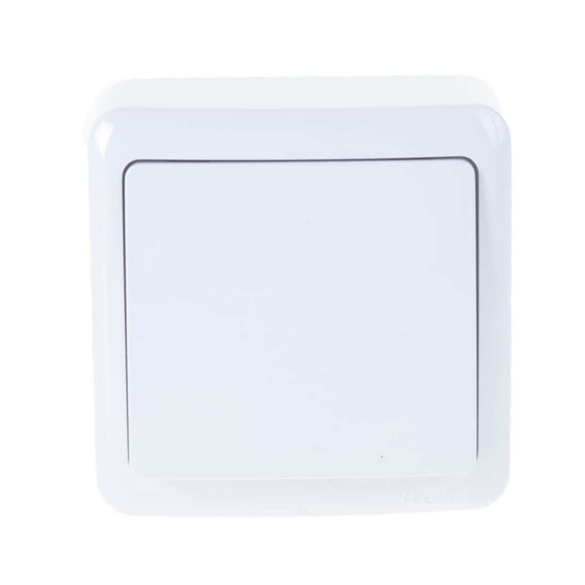 Выключатель открыт. уст. "viola" 1 кл., белый (1/12/144) "lezard" 751-0200-100