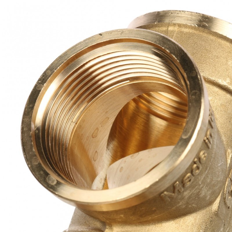 Крестовина резьбовая ВР 1"1/4 латунь STOUT