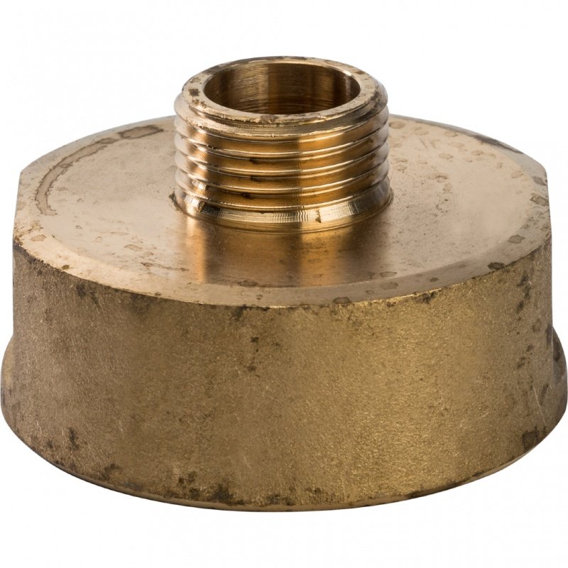 Переходник редукционный ВН 1"1/2 x 1/2" латунь STOUT