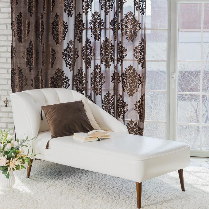 Тюль "ренессанс шоколадный пудинг" 240*265 см (1/7) "этель" 2902360