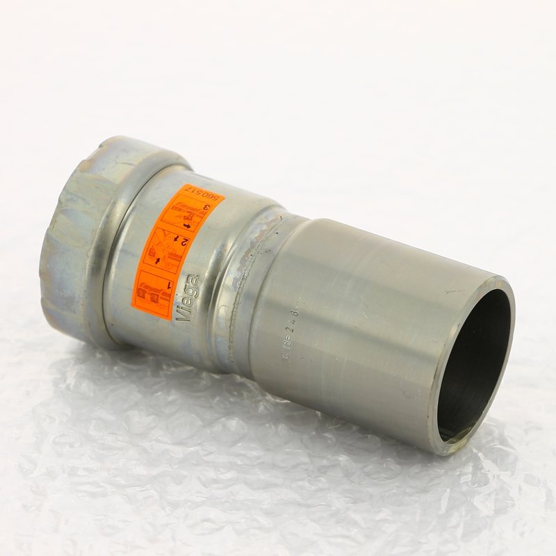 Муфта-вставка пресс Megapress оцинкованная сталь VIEGA 1"1/2 х 1"1/4