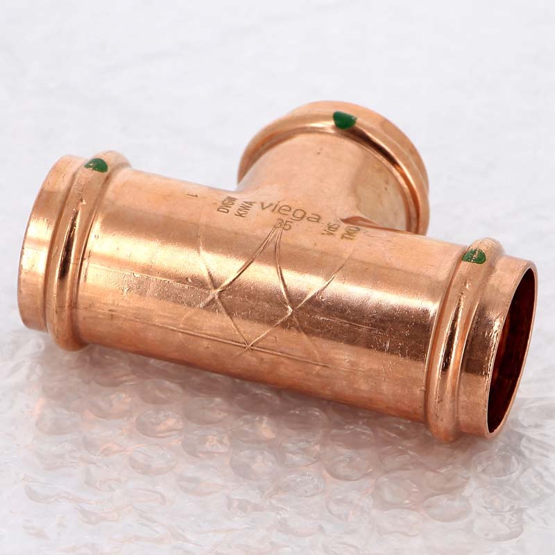 Тройник пресс медный Profipress VIEGA 35