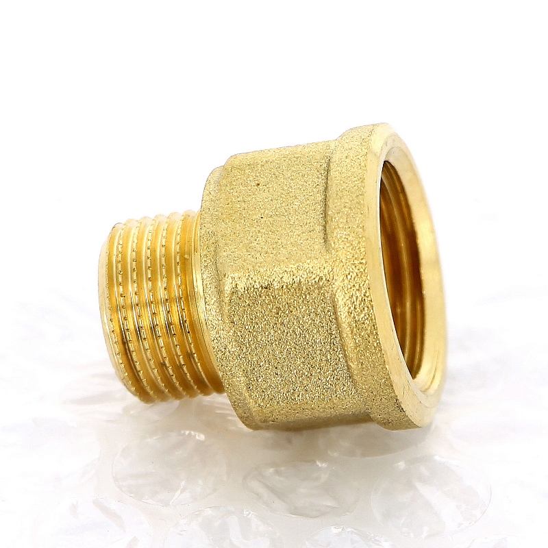 Переходник резьбовой 3/8" x 1/2" ВН латунь UNI-FITT
