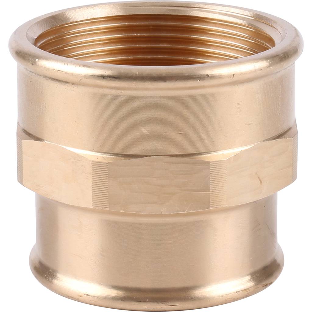 Муфта редукционная 1"1/2 x 1"1/4 резьбовая (ВР) бронза VIEGA (266394)