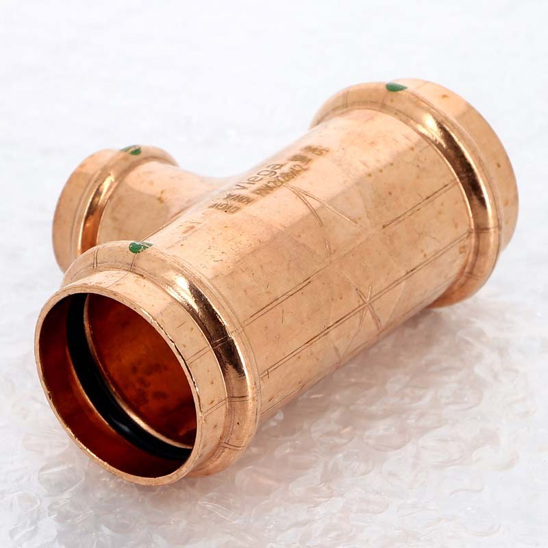 Тройник пресс медный Profipress VIEGA 42x28x42