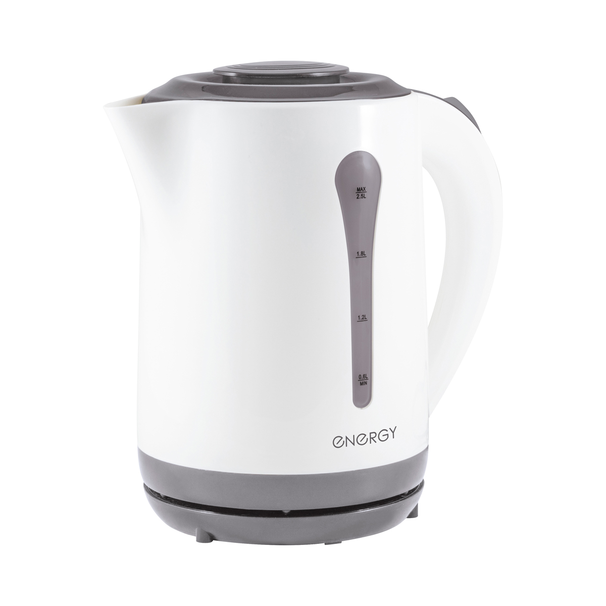 Чайник электр. "energy" e-213 2,5 л (1/8) пластик (белый)