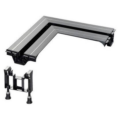 Угловой соединитель душевых лотков VIEGA Advantix Vario 90° 290 x 290 мм модель 4965.14