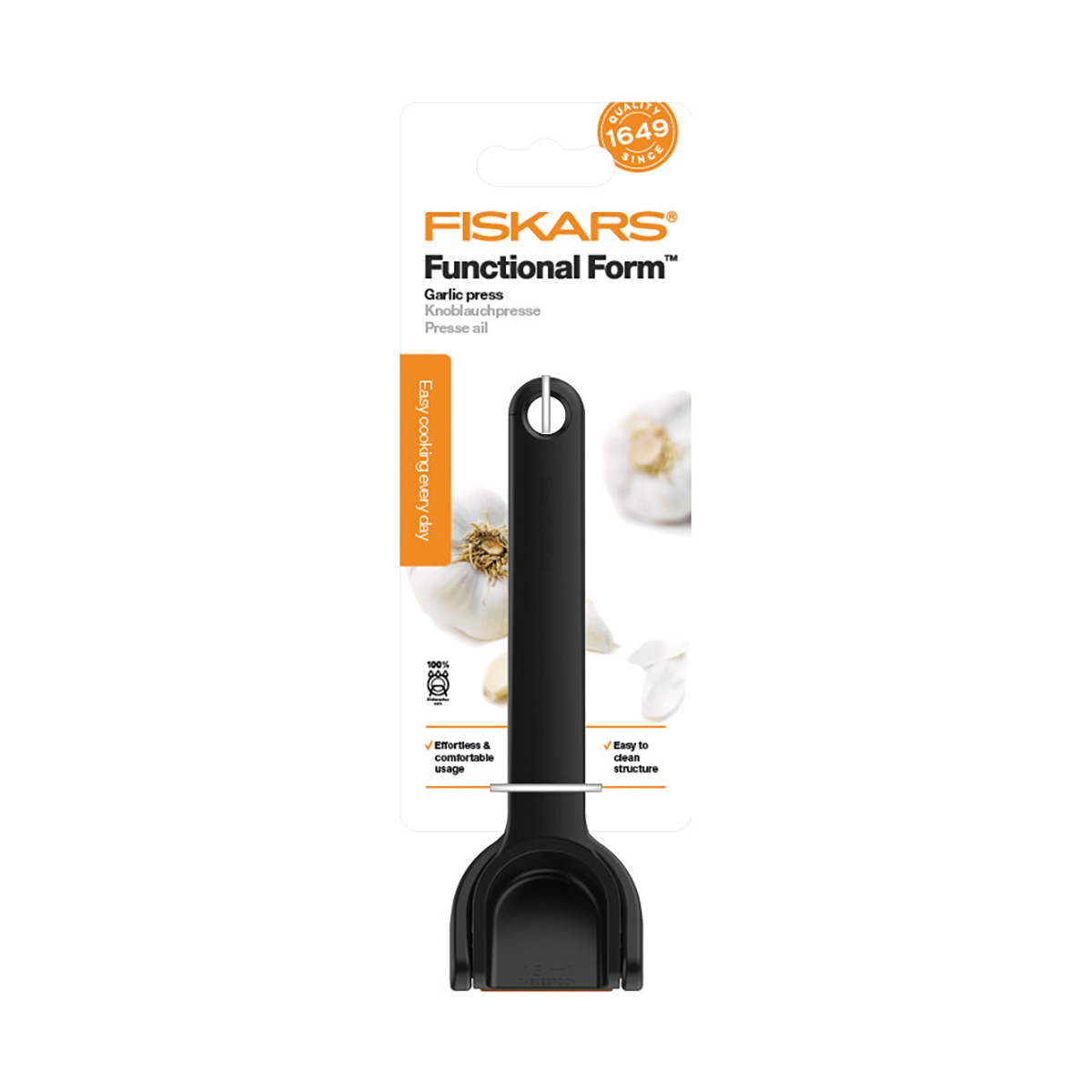 Пресс для чеснока (1/5) "fiskars" 1028361