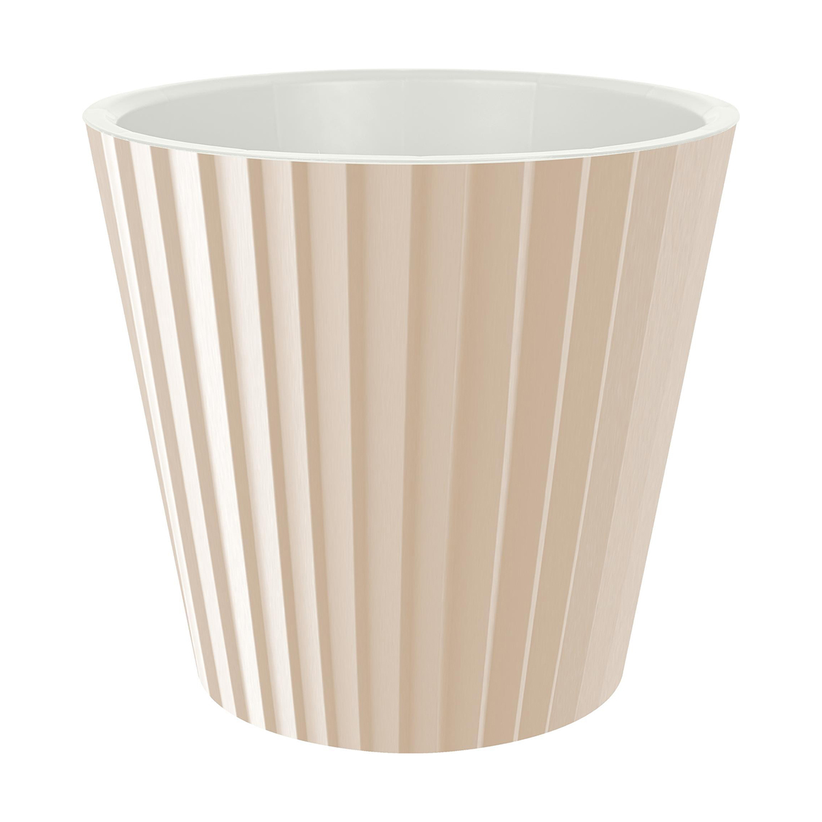 Горшок для цветов "sand" d 160 мм/2 л (молоч. шоколад) (1/16) "ingreen" ig640010047