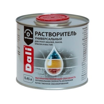 Универсальный растворитель DALI 0,45л бесцветный (6)