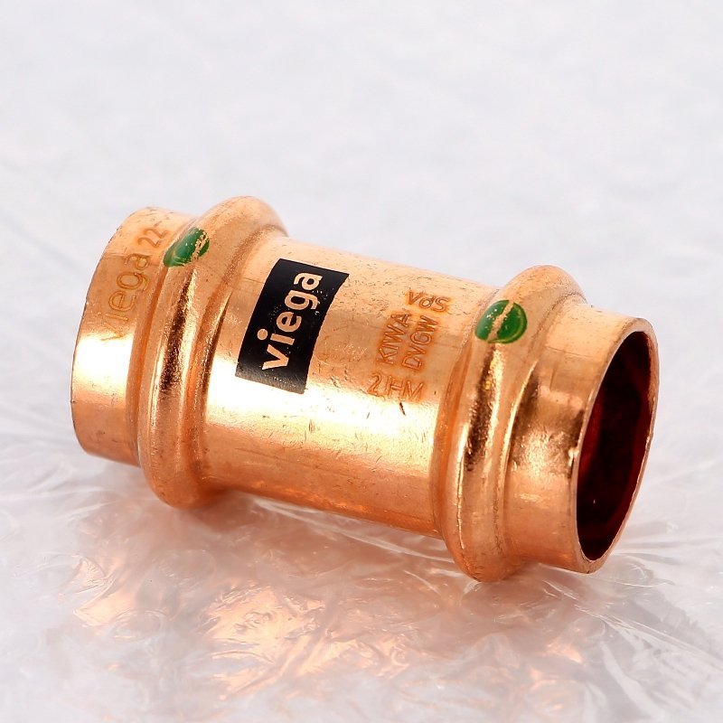 Муфта надвижная пресс медная Profipress VIEGA 22