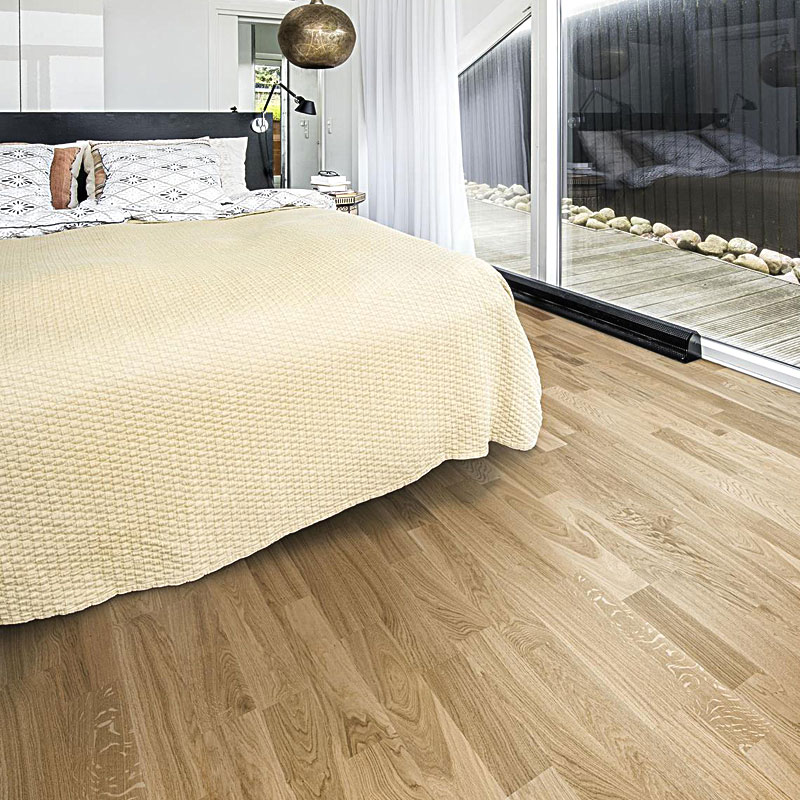 Паркетная доска Kahrs Original Европейская коллекция Дуб Верона ультраматовый лак двухполосный ORIGINAL OAK VERONA 2S