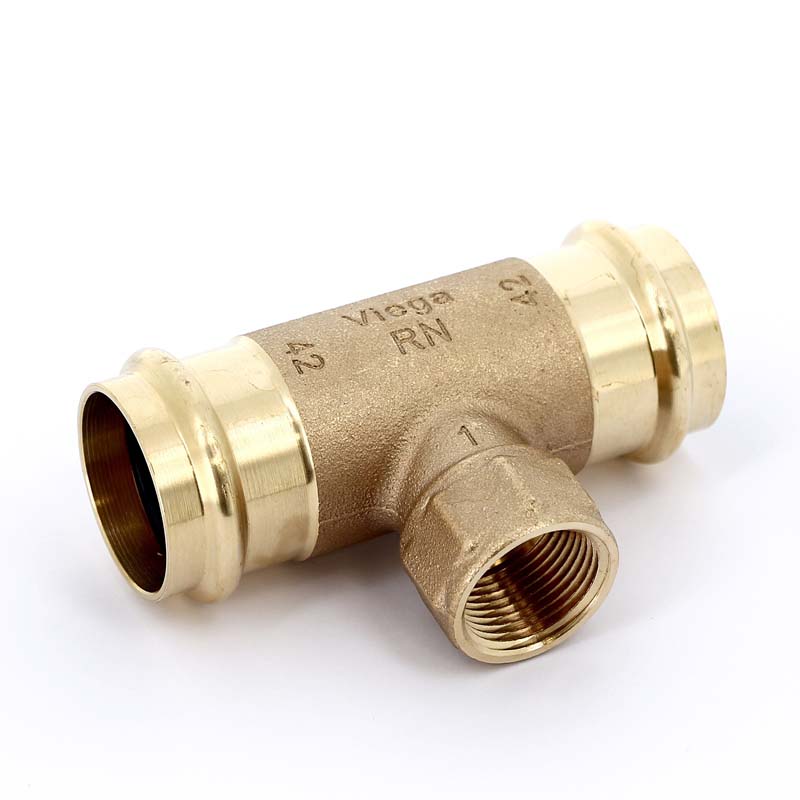 Тройник пресс-В 42х1'x42 Sanpress VIEGA