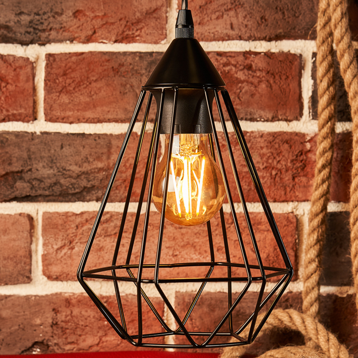 Лампа филаментная "rexant" груша a60  11,5w 2400 k 1380 лм  e27 (золот.) (10/100) 604-080