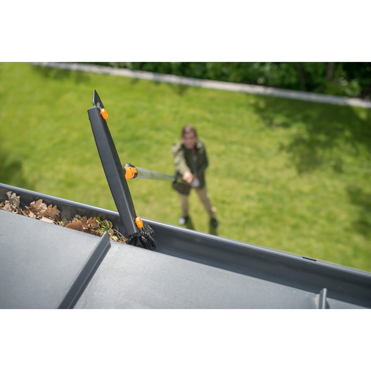 Очиститель для желобов "quikfit" (1/6) "fiskars" 1001414