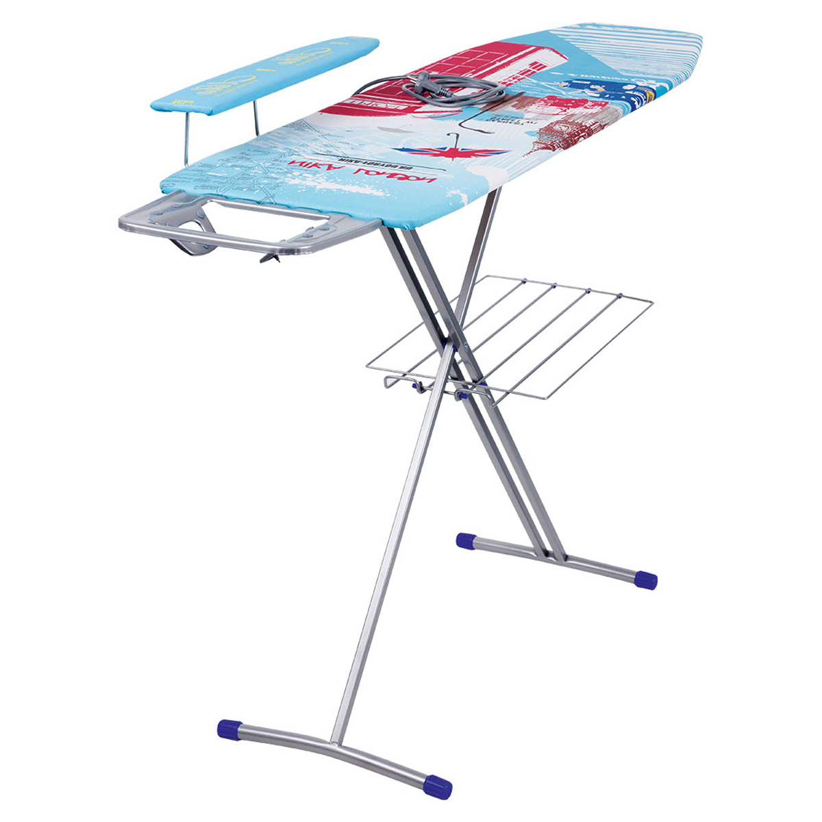 Доска гладильная "ника  7 автомат" 122,5 х 38 см (1/3)  фанера  "ника"