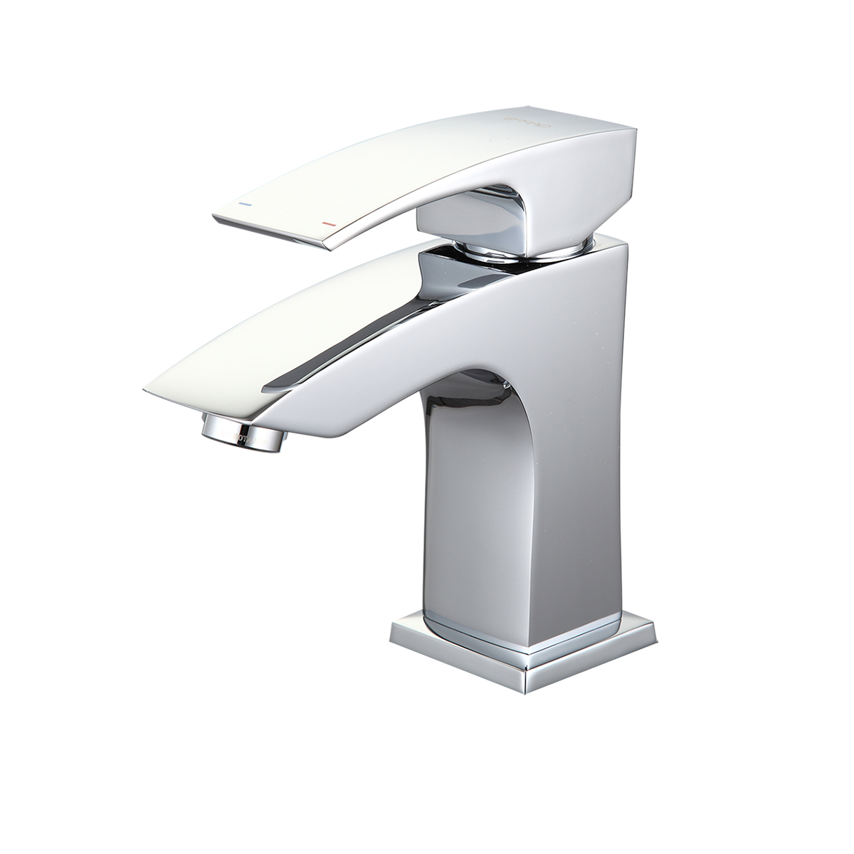 Смеситель для умывальника g1007 монолитный, хром (1/8) "gappo"