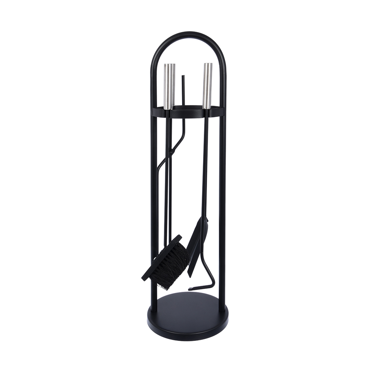 Набор для камина Vortex, 4 предмета на подставке, 68 х 20 х 20 см