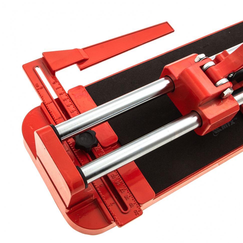 Плиткорез 400 х 16 мм, литая станина,каретка на подшипниках, усиленная рукоятка MTX (87605)