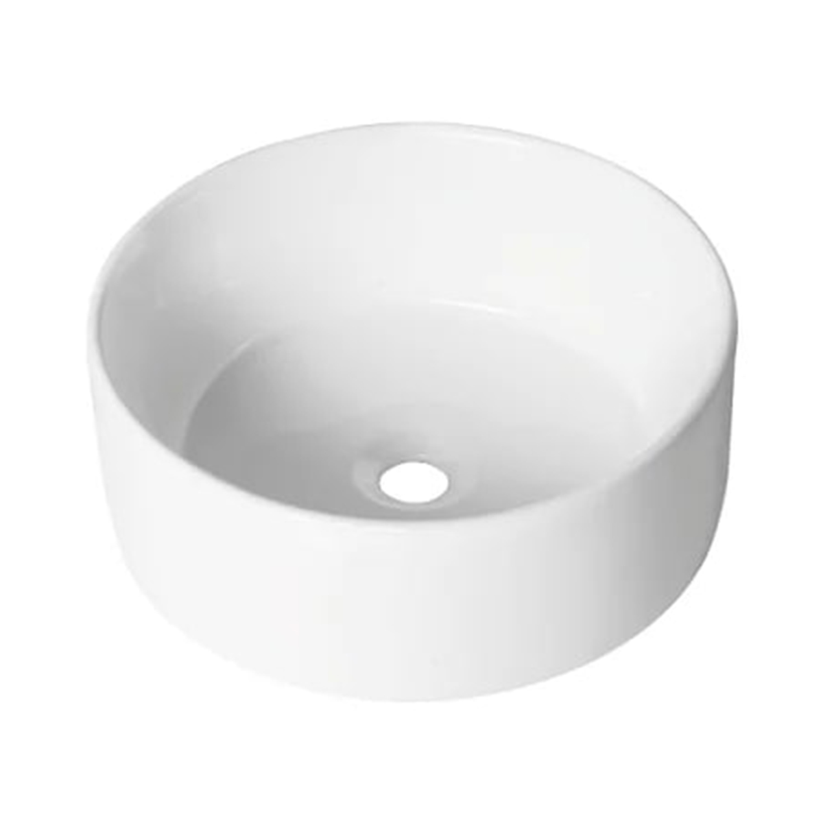 Раковина накладная gt106 керамическая 41*41*16,5 см, белая (1) "gappo"