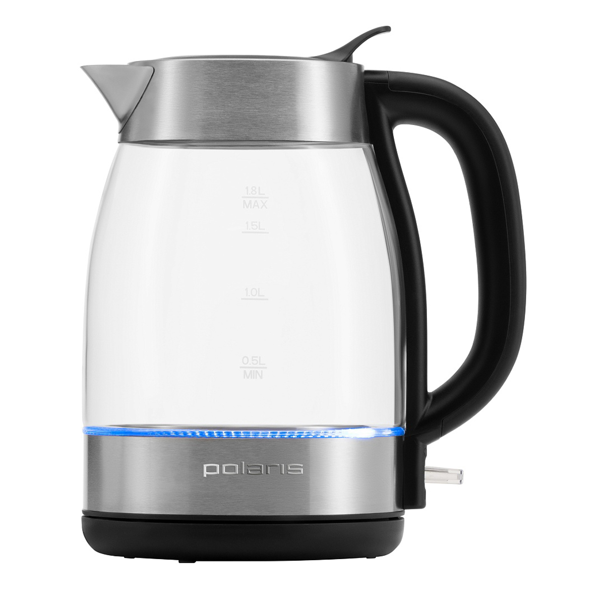 Чайник электр. pwk 1817cgl "water way pro" 1,8 л стекло (1/4) "polaris"