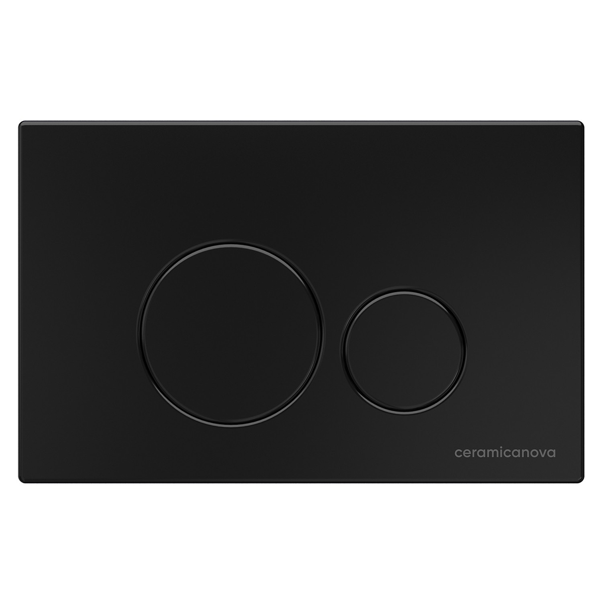 Инсталляция рамная для подвесного унитаза "envision" с кнопкой round (черн.) "ceramica nova" cn1001b