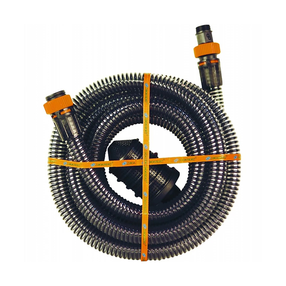 Комплект для всасывания воды "уж" со шлангом пвх 7,5 м d=32 мм (1) "джилекс"