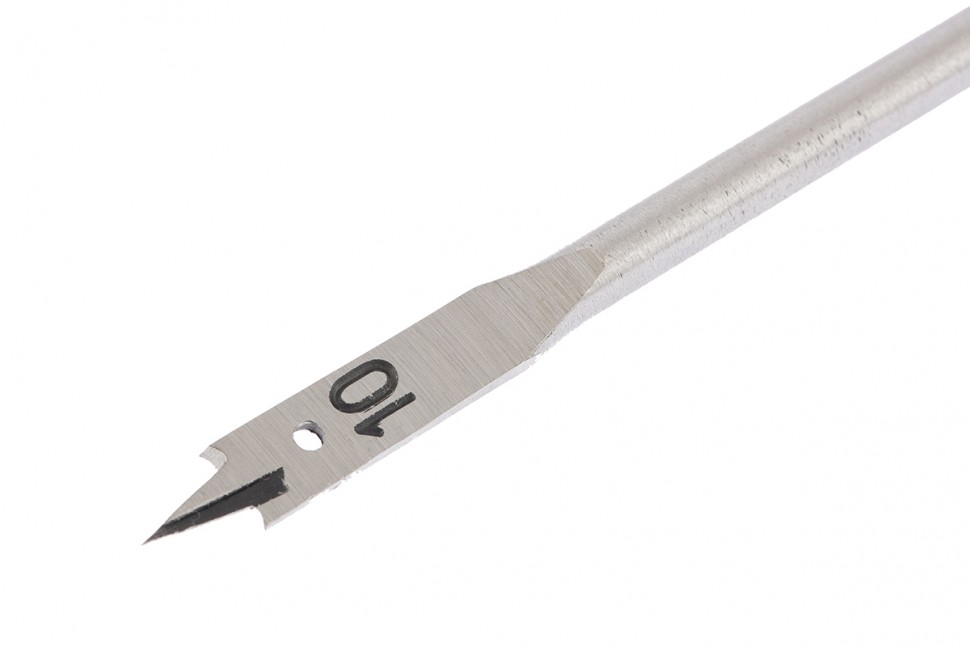 Сверло по дереву перовое, 10 мм шестигранный хвостовик Matrix (70404)