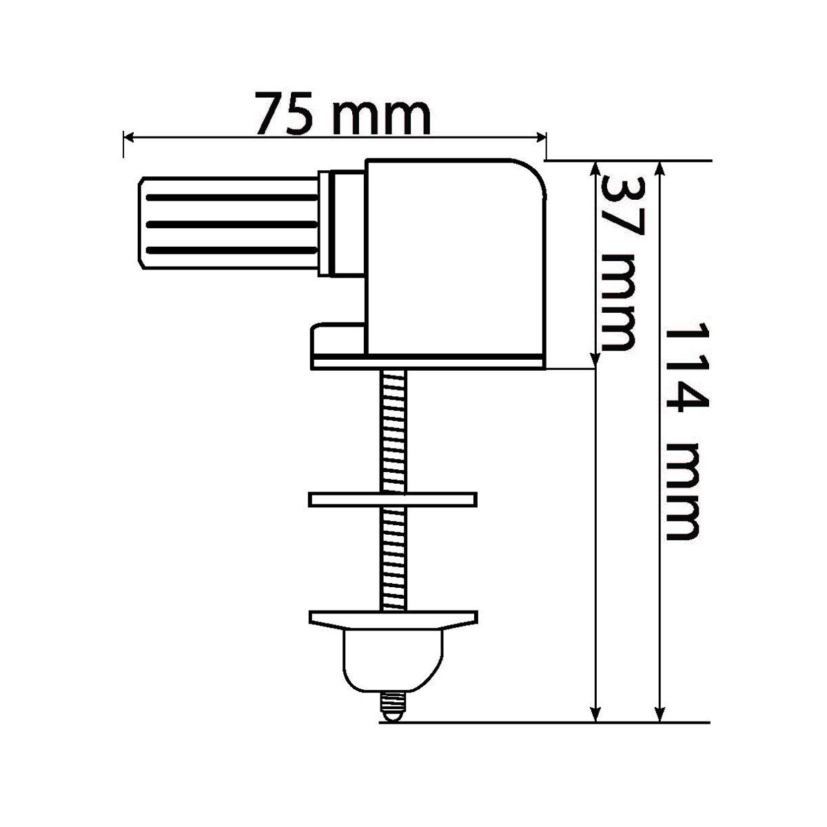 Крепление к сиденью унитаза "самара" микролифт (1/35) "wirquin"