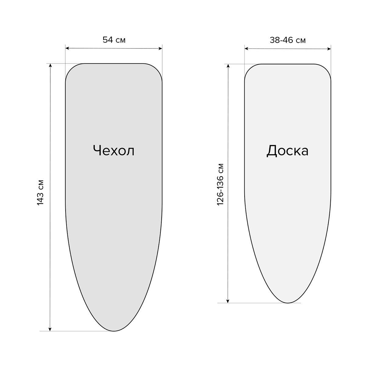 Чехол для гладильной доски "botanic light" 143 х 54 см (1/20) "valiant" bt-lg14354-xl