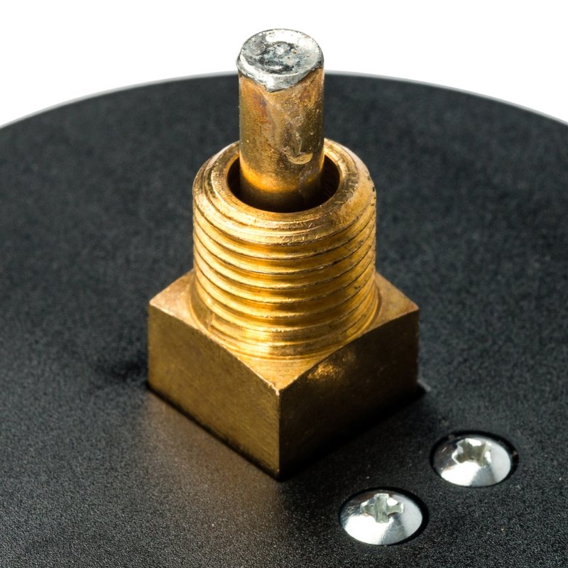 Термоманометр аксиальный d=80 мм, до 120'С, до 10 бар STOUT SIM-0005