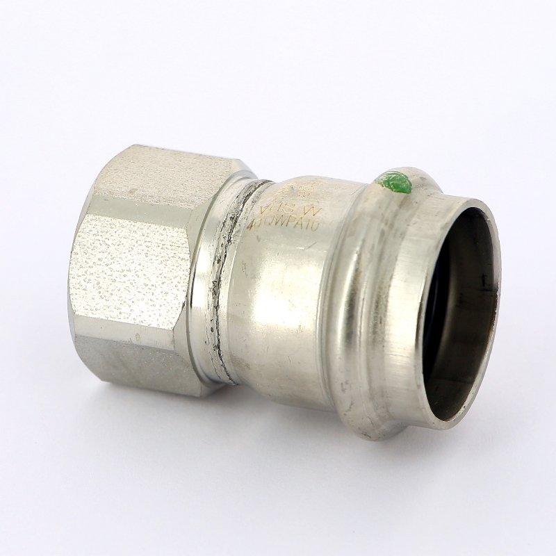 Муфта пресс-В 28х3/4" нержавеющая сталь Sanpress Inox VIEGA