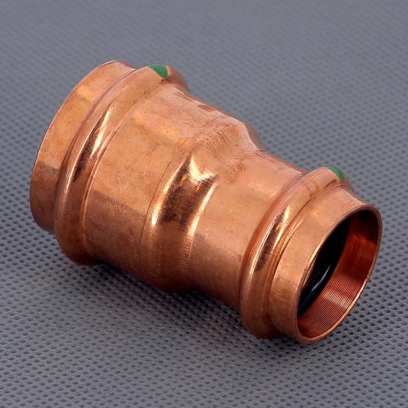 Угол-вставка пресс 35х28 медь Profipress G VIEGA