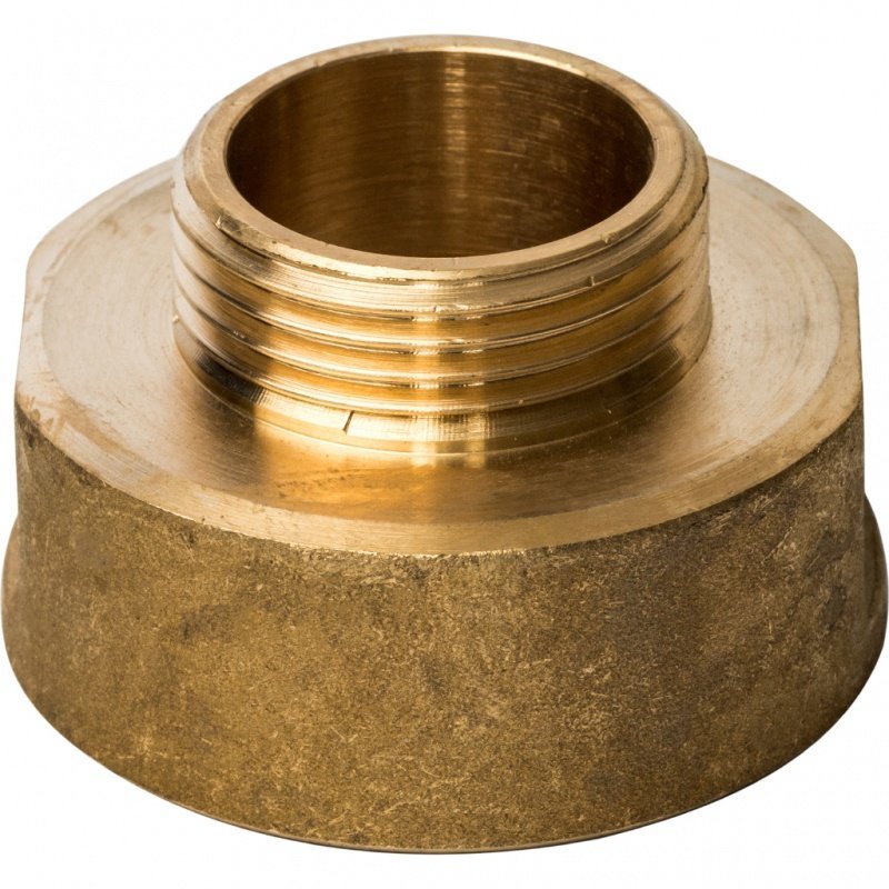 Переходник редукционный ВН 1"1/2 x 1" латунь STOUT
