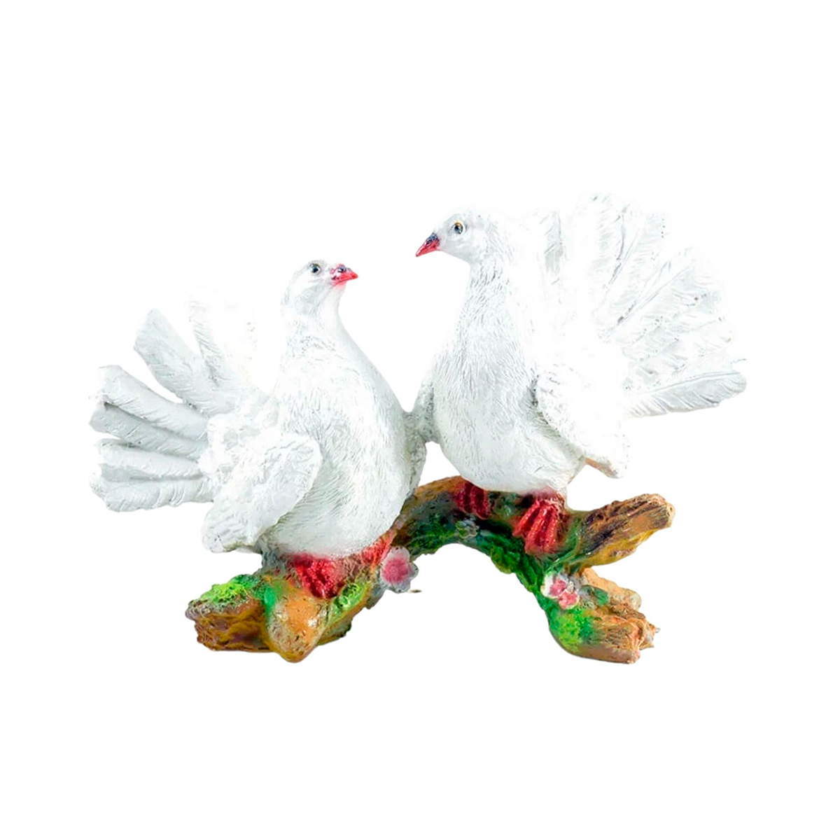 Фигурка садовая " два голубя на ветке" (1/6) "сказка" jng247