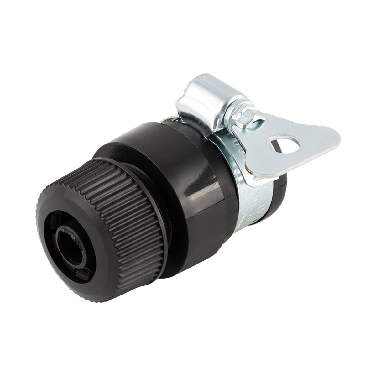 Соединитель для шлангов 1/2" с системой быстрой фиксации и хомутом (1/50/100) "park" hl025