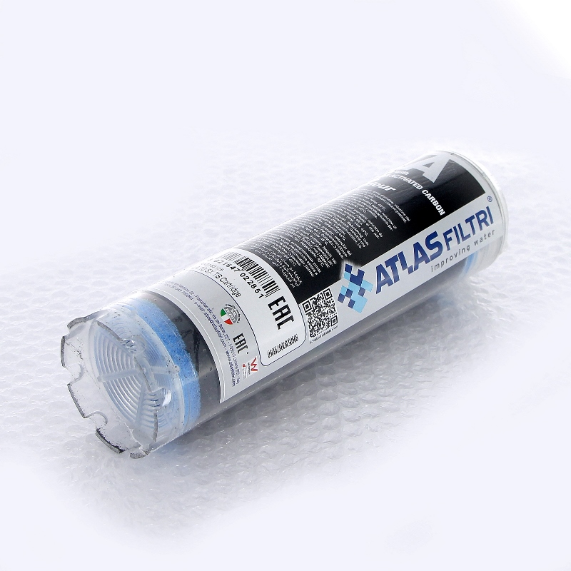 Картридж для обработки воды ATLAS FILTRI 10" (активированный уголь)