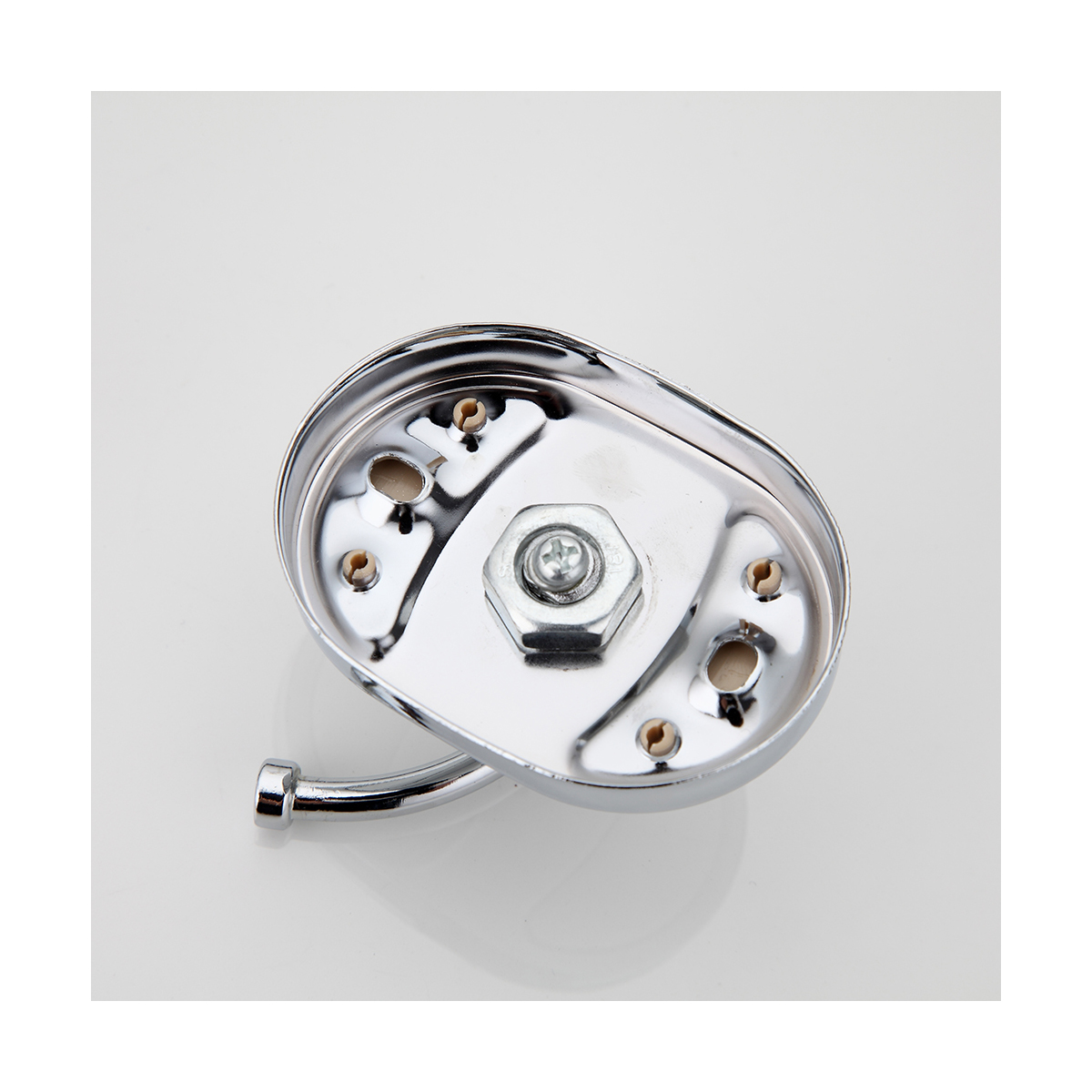 Крючок двойной f1905-2, хром (1/50/200) "frap"